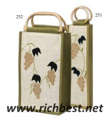 Bamboo Hand Jute Bag